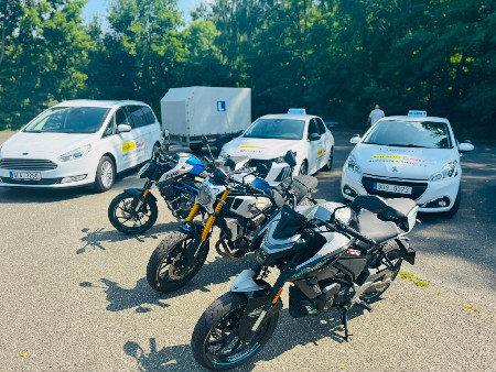 Výcvik na motocyklu Autoškoly Smart