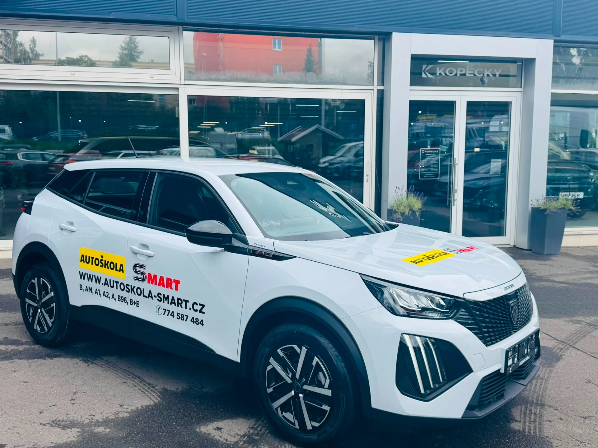 Výcvikové auto Autoškoly SMART 2